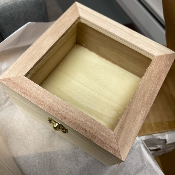 Unfinished Wood Craft Boxes - Picture 1 of 5